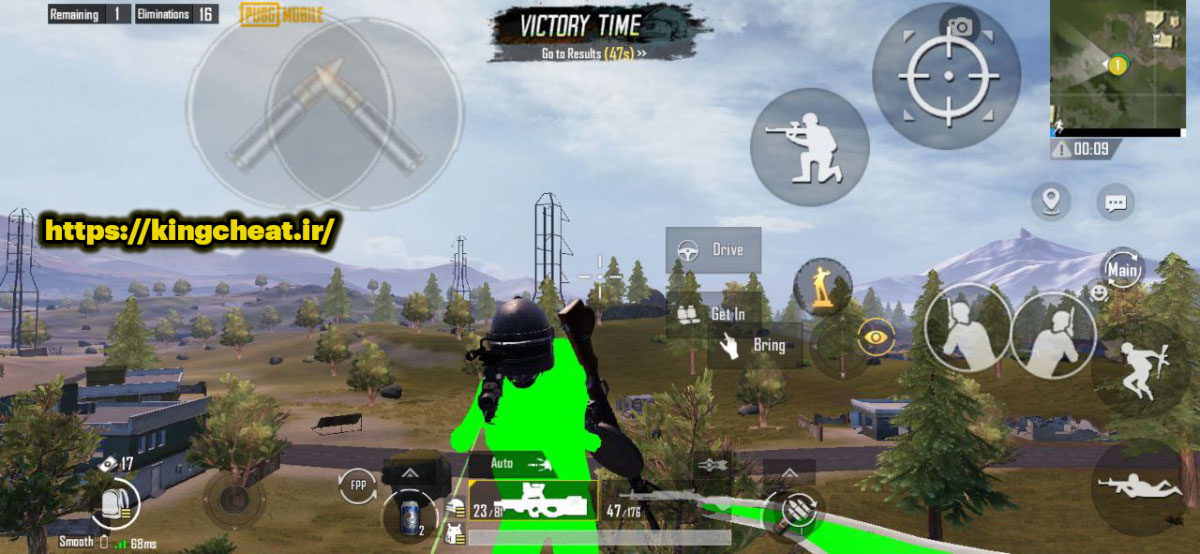 چیت مود دیتای بازی پابجی موبایل