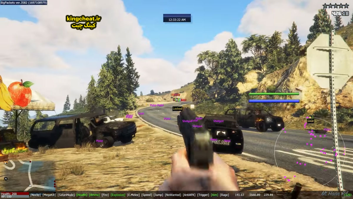 قدرت نامیرا شدن در بخش افلاین GTA V